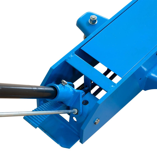 Pojazdný zdvihák 10t – predĺžená verzia s pedálom pre rýchly zdvih