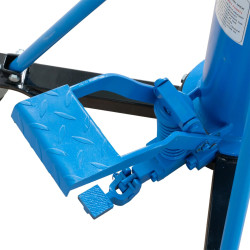 Zdvihák prevodovky, nosnosť 1 t, s nožným pedálom