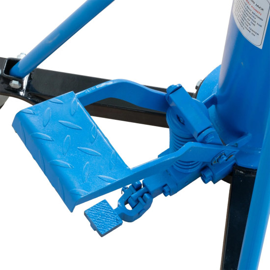 Zdvihák prevodovky, nosnosť 1 t, s nožným pedálom