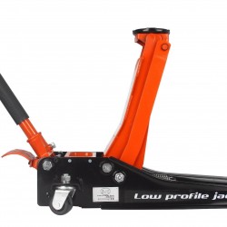 Hydraulický nízkoprofilový zdvihák 3 tonový, silikónové kolieska + pri zdvih aj s nohou BJC