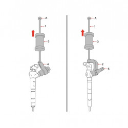 Sťahovák vstrekovačov Common Rail VAG 1.2 / 1.4 / 1.6 a 2.0 TDI Diesel