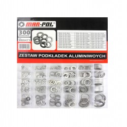 Sada hliníkových podložiek 300ks