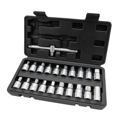 Sada nástrčných kľúčov na zátky olejových vaní, 20ks