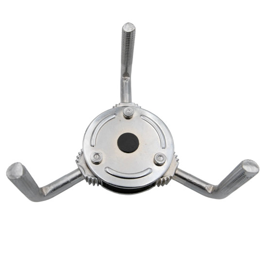 Samonastaviteľný kľúč na olejový filter, 3-ramenný, dvojcestný