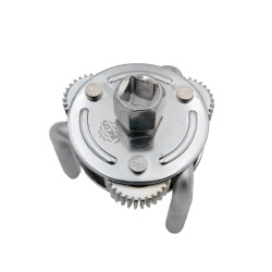 Samonastaviteľný kľúč na olejový filter, 3-ramenný, dvojcestný