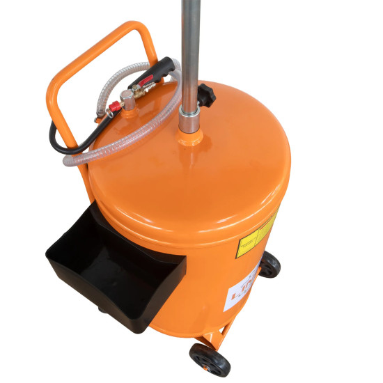 Pneumatická zberná nádoba na olej, 80 l