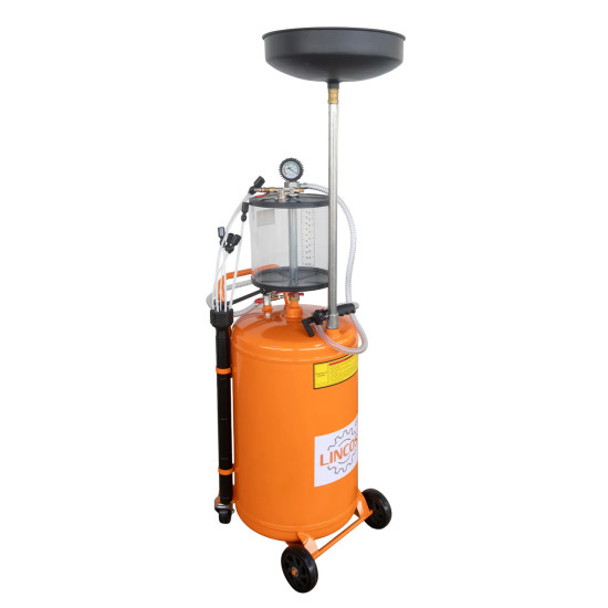 Pneumatická zberná nádoba a odsávačka na olej, 80 l