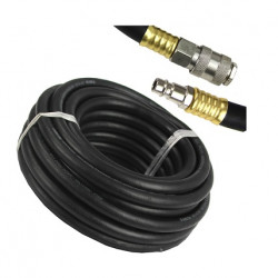 Vzduchová hadica s rýchlospojkami 20m, 20bar, 10x17mm