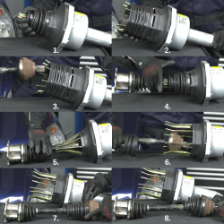 Pneumatický rozťahovák manžety homokinetického kĺbu rozsah 25 - 110 mm