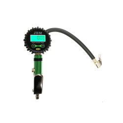Hustič pneumatík s digitálnym manometrom