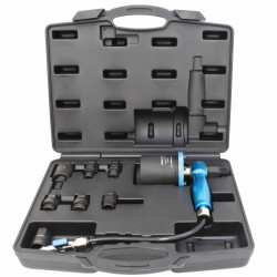 Pneumatický sťahovák na demontáž vstrekovačov s adaptérmi ASTA