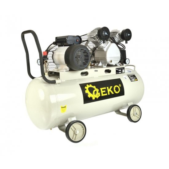 Kompresor olejový, 2-piestový, 3,0 kW, 420l/min, vzdušník 100 litrov, GEKO