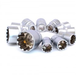 Sada nástrčných kľúčov 1/2" VARIO - PLUS 8 - 32mm SATRA