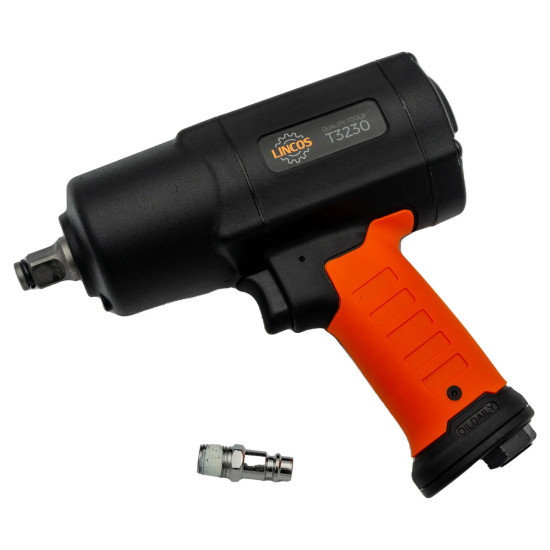 Vzduchový rázový uťahovák, 1/2" pohon, 2230Nm, dvojité kladivo