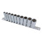 Nástrčné hlavice 3/8" 12hranné predĺžené, 4 - 13mm ASTA