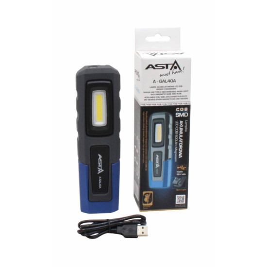 Nabíjacie pracovné LED svietidlo 600 lm