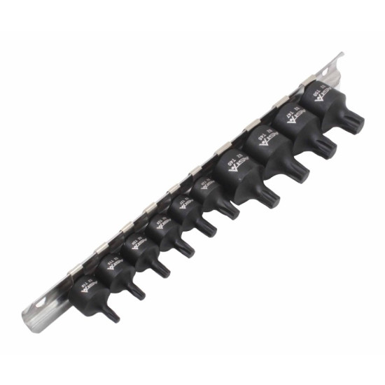 Nástrčné extra kratke Torx nástavce 1/4" a 3/8" pohon