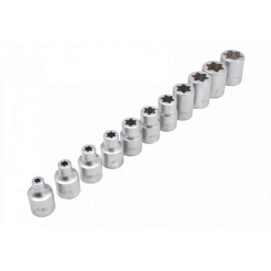 Extra krátke 3/8" E-TORX lišta 11 dielna Extra krátke 3/8" E-TORX lišta 11 dielna