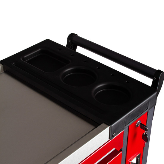 Dielenský vozík 7 zásuviek prázdny