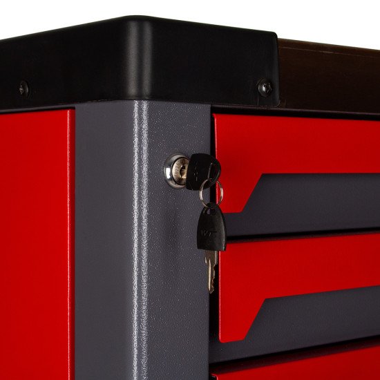 Dielenský vozík 7 zásuviek prázdny