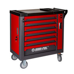 Dielenský vozík 7 zásuviek prázdny