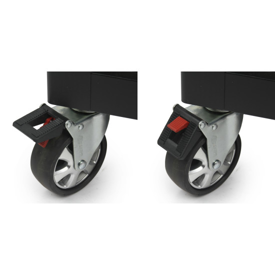 Dielenský vozík 7 zásuviek prázdny