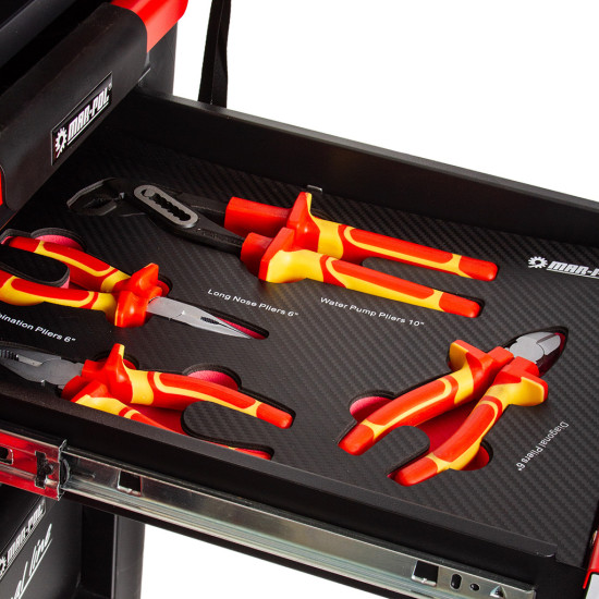 Servisná skrinka s 12 zásuvkami| 293 prvkov