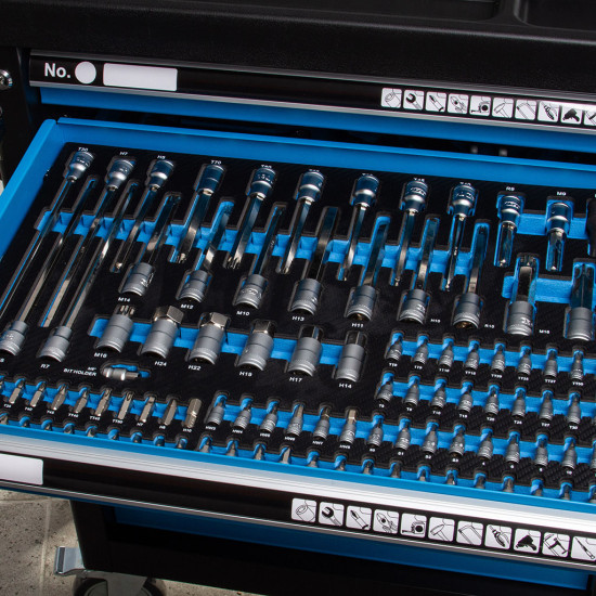 Dielenský vozík 7 zásuviek 258 dielny