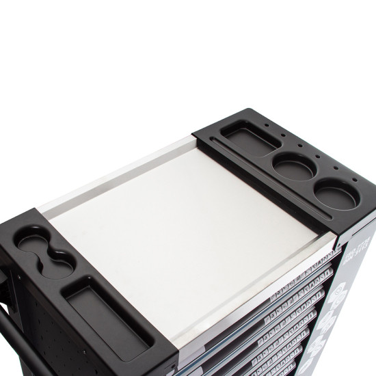 Dielenský vozík 7 zásuviek prázdny