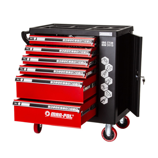 Dielenský vozík 6 zásuviek 183 dielny