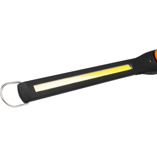 LED COB ručné svietidlo ( lampa ) magnetické, nabíjacie s kĺbom a reguláciou výkonu 400lm
