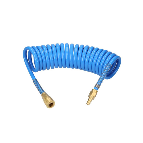Pneumatická špirálová hadica 12x8 mm 5 m