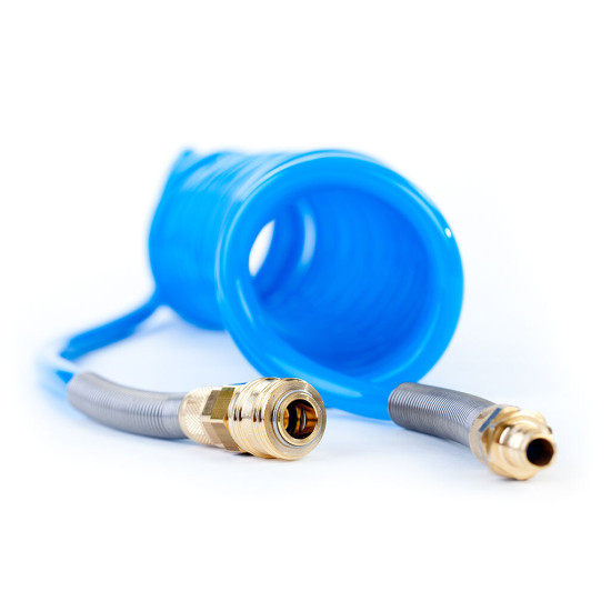 Pneumatická špirálová hadica 12x8 mm 5 m