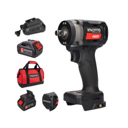 Akumulátorový rázový uťahovák INVENTO A62R 680 Nm 1/2”