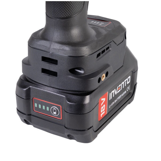 Akumulátorový rázový uťahovák INVENTO A63R 1180 Nm 1/2"