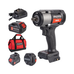Akumulátorový rázový uťahovák INVENTO A63R 1180 Nm 1/2"