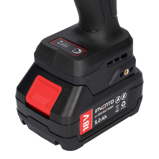 Akumulátorový rázový uťahovák INVENTO A67R 2400 Nm 1"