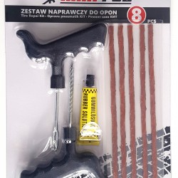 Opravná sada na bezdušové pneumatiky