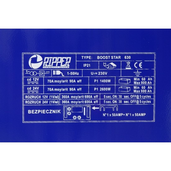 Ripper CLASS 630 štartovací vozík M82513R