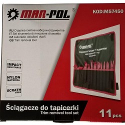 Sada plastových páčidiel na demontáž čalúnenia 11-dielna