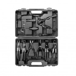 Kliešte na hadicové spony 9 dielna sada