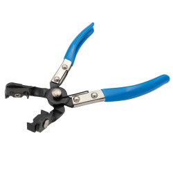 Kliešte na hadicové spony Clic a Clic-R, zahnuté, 190mm