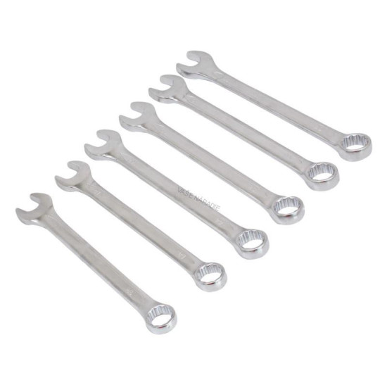 Očko-vidlicové kľúče palcové, 1/4" - 1.1/4", sada 16 ks Očko-vidlicové kľúče palcové, 1/4" - 1.1/4", sada 16 ks