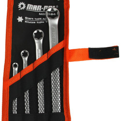 Očkové kľúče Torx 4 kusy (6-24 mm)