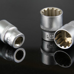 Nástrčné kľúče SPLINE 1/4" 4-14mm 13ks