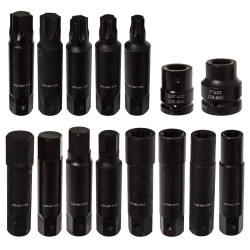 Sada rázových hlavíc 3/4"