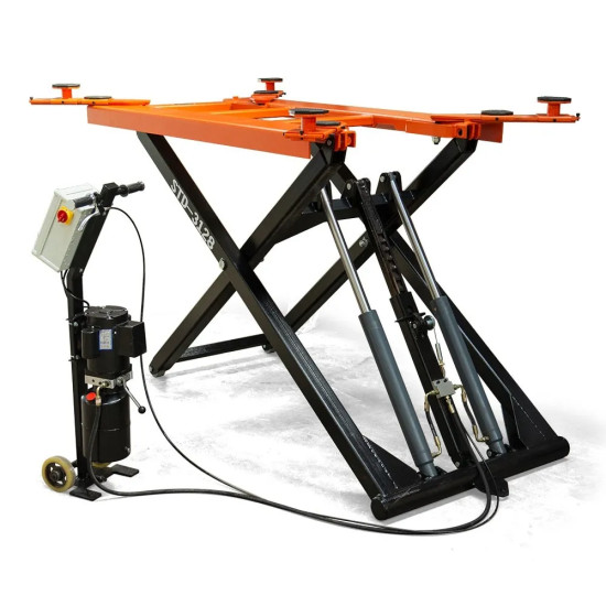 Mobilný nožnicový zdvihák, pneuservisný zdvihák, 2.8t