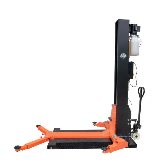 Jednostĺpový zdvihák 2,8t, elektrické odblokovanie zámku, 230/400V