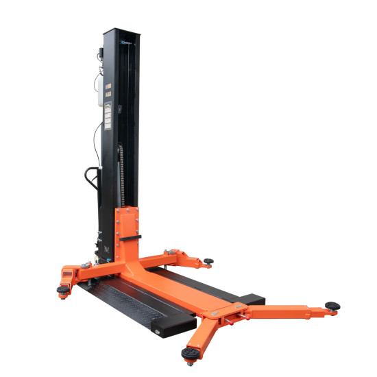 Jednostĺpový zdvihák 2,8t, elektrické odblokovanie zámku, 230/400V