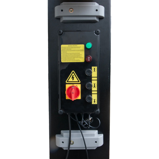 Jednostĺpový zdvihák 2,8t, elektrické odblokovanie zámku, 230/400V